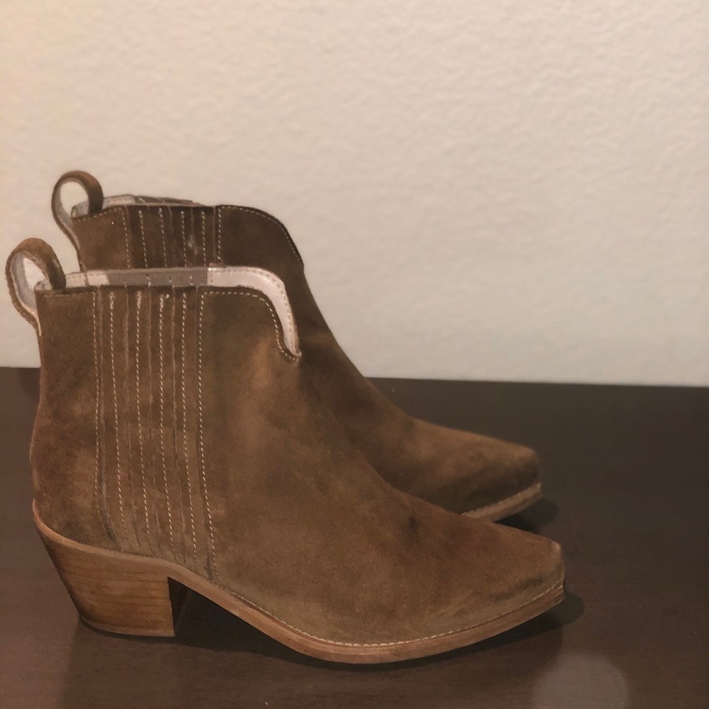 Zara Sand Chelsea Boot Size 37/7